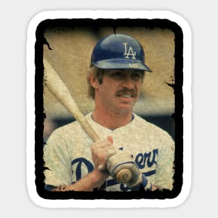 Ron Cey in Los Angeles Dodgers Sticker
